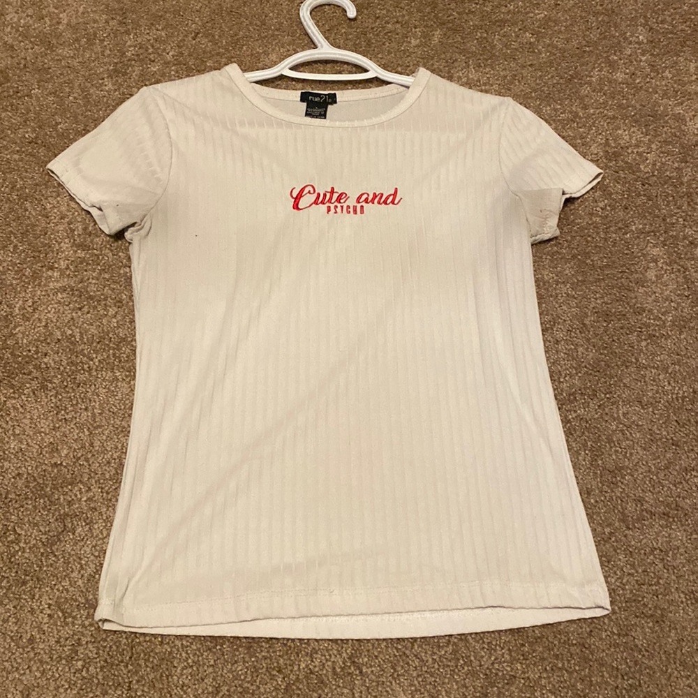 White t-shirt